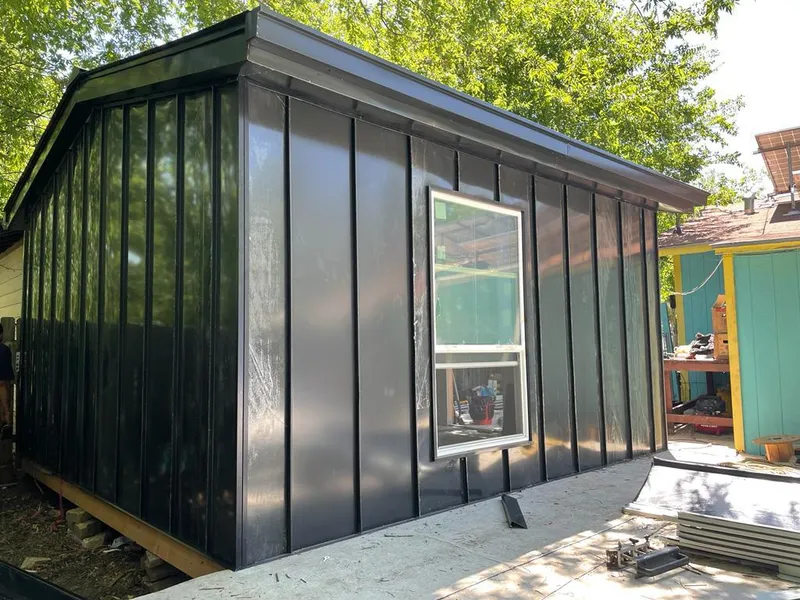 Black standing seam metal wall panels for Roof Inspection in Hilton Head Island